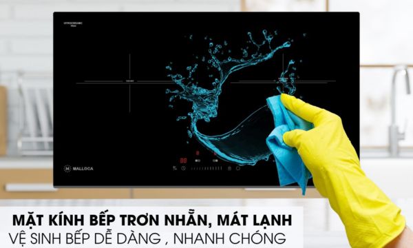 MH-732 IRN Bề mặt bếp Malloca trơn nhẵn lau chùi nhanh chóng
