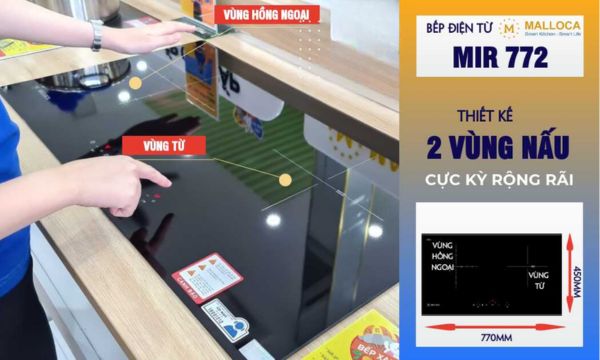 MIR 772 2 vùng nấu tối ưu