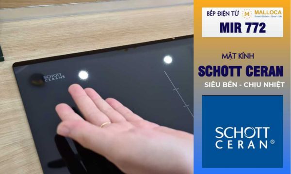 MIR 772 mặt kính Schott ceran