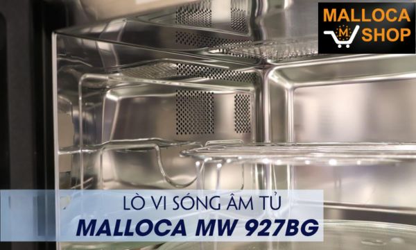 Lò vi sóng Malloca MW-927BG (xám) 7 MW-927BG Khoang lò vi sóng chắc chắn, bền bỉ