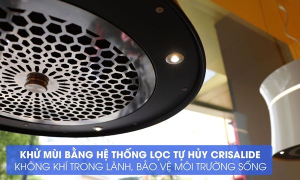 Sophie K-500B hệ thống lọc khử mùi tự hủy