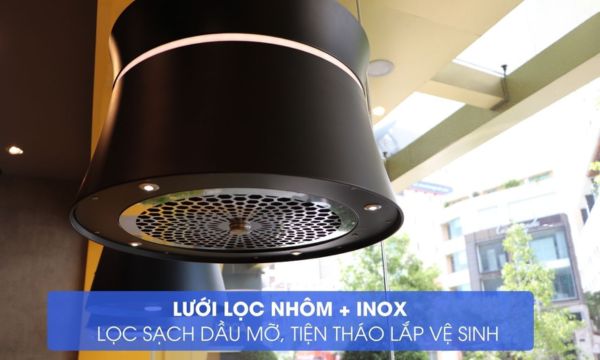 Sophie K-500B lưới lọc nhôm dễ dàng vệ sinh