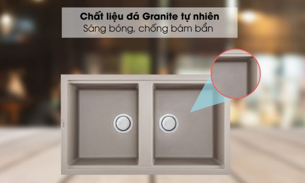 Tortora G-45043 chất liệu đá chống bám bẩn