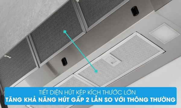 VITA V-13 GRES tiết diện hút kép