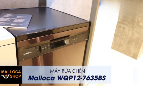 WQP12-7635BS 8 chương trình rửa