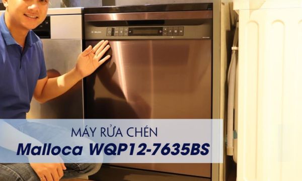 WQP12-7635BS thiết kế hiện đại