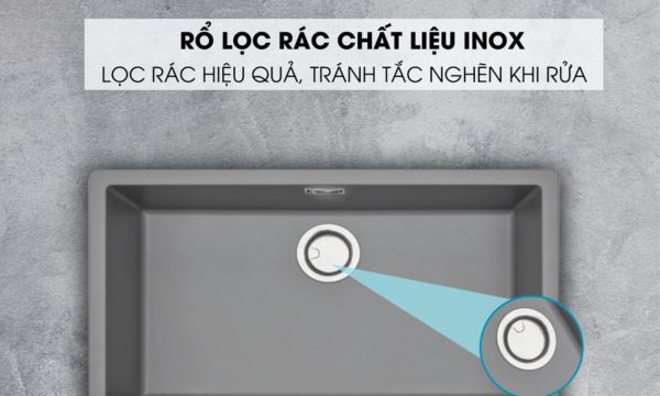 ZEN K-13073 Rổ lọc rác bằng inox tiện lợi